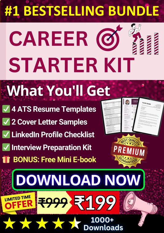 Career Starter Kit 🎯 | Boost Your Career Growth